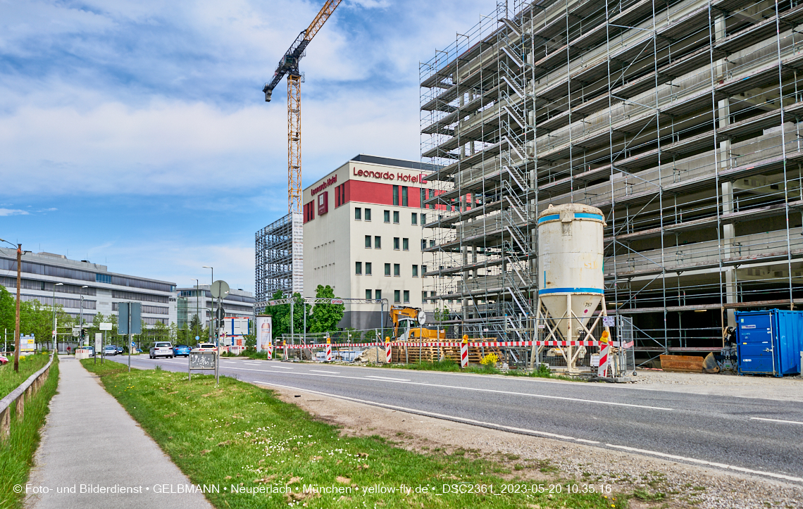 20.05.2023 - REVO Boardinghaus und Hochgarage in Neuperlach